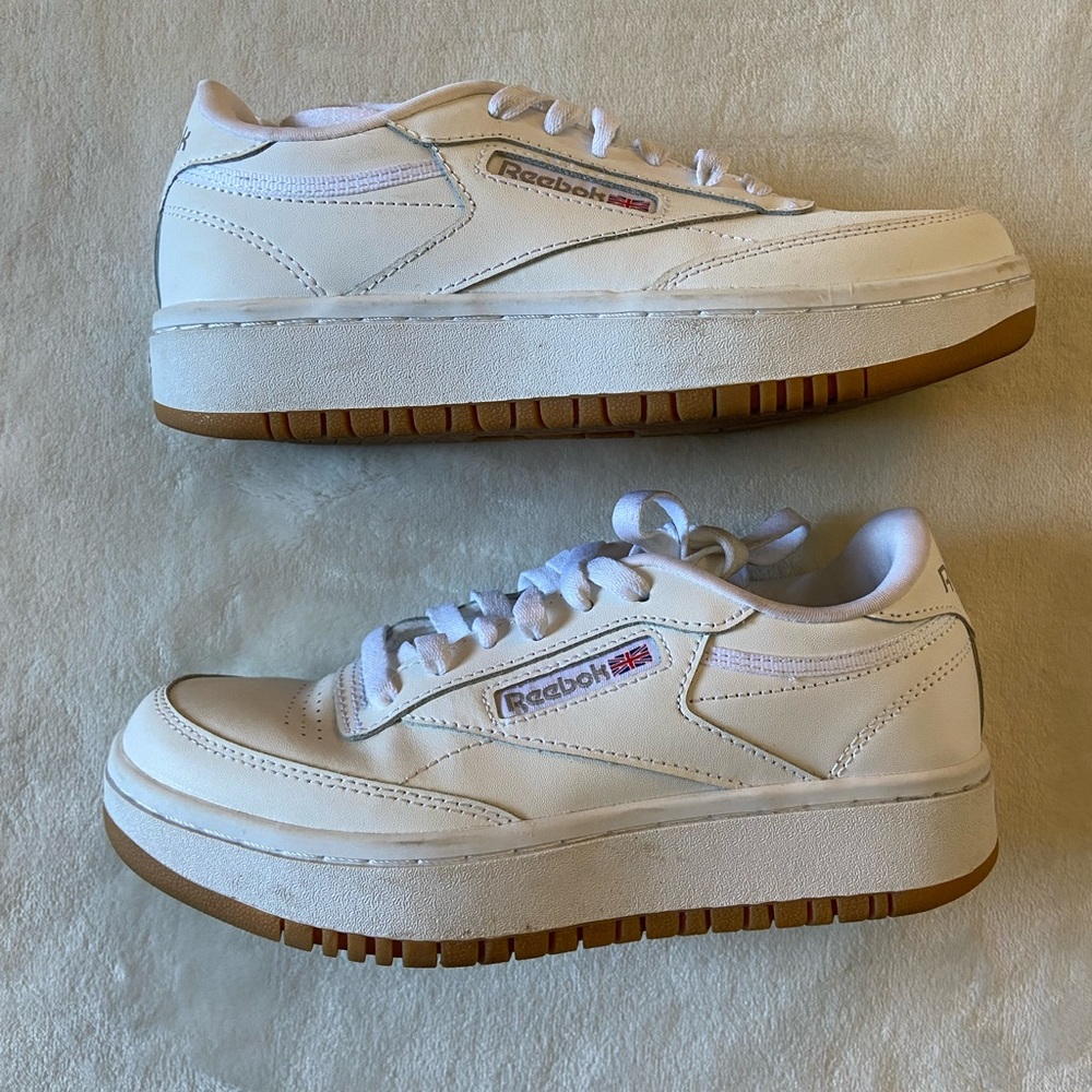 White Reebok shoes